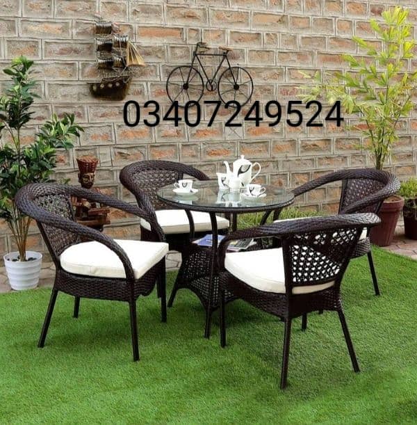 Garden chairs/rattan sofa sets/dining tables/UPVC outdoor furniture 8