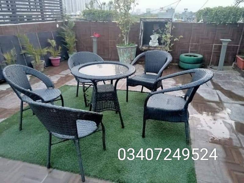 Garden chairs/rattan sofa sets/dining tables/UPVC outdoor furniture 9