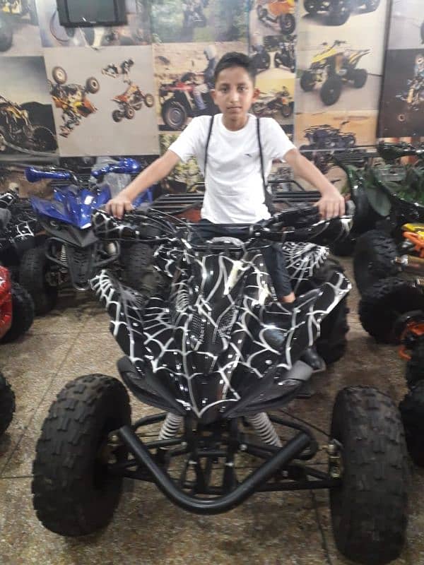 A T V Quad 4 wheel black 2