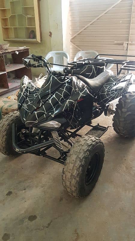 A T V Quad 4 wheel black 3