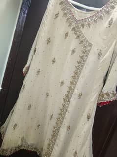 Chiffon handwork suit