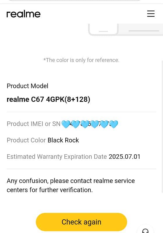 Realme C67 8gb 128gb 6 Month Warranty 6