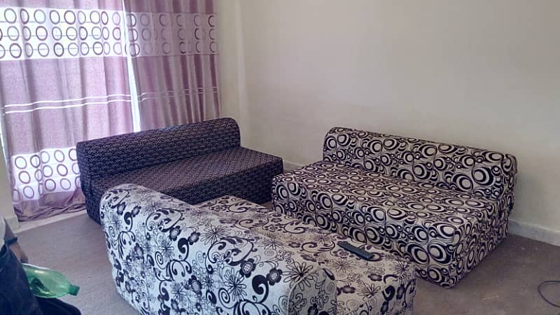 SINGLE Bed Furnished Flat/Villa/Apartment Bahria Town Rawalpindi Rent 32000 1