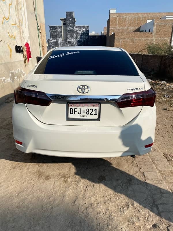 Toyota Corolla XLI 2016 convert GLI 5