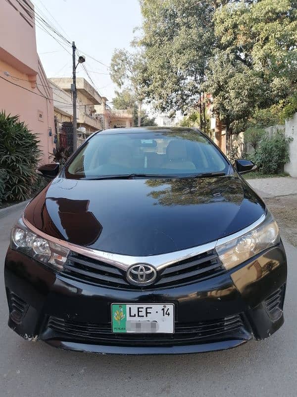 Toyota Corolla XLI 2014 new shape 2