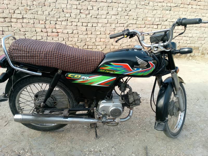 Honda CD bike model 21 sukkur number with smart card 5