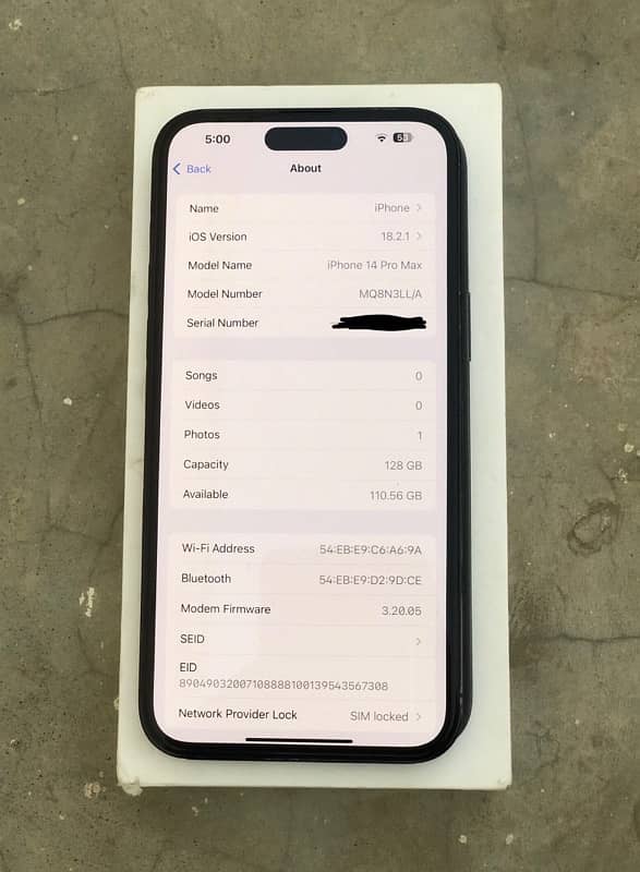 iPhone 14 Pro Max 128gb JV 4