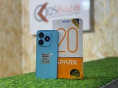 Tecno Spark 20 8gb Ram 256gb Storage With Box & Charger