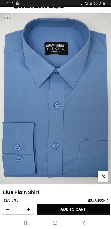 Cambridge Formal LUXER Shirt 1