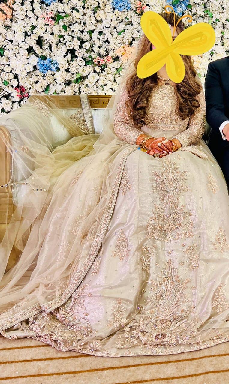 Maxi / Bridal maxi / Wedding wear / walima maxi for sale 1