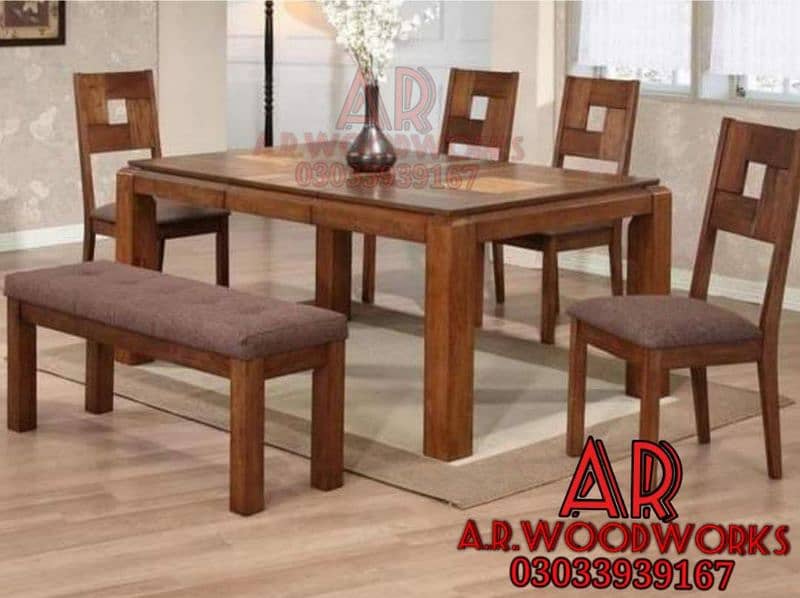 Dining chairs /Dining Table /Dining set 6