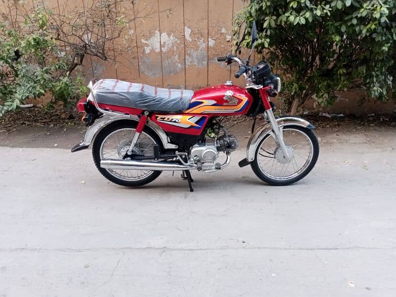 Honda CD 70 number b lgwa dia h 1