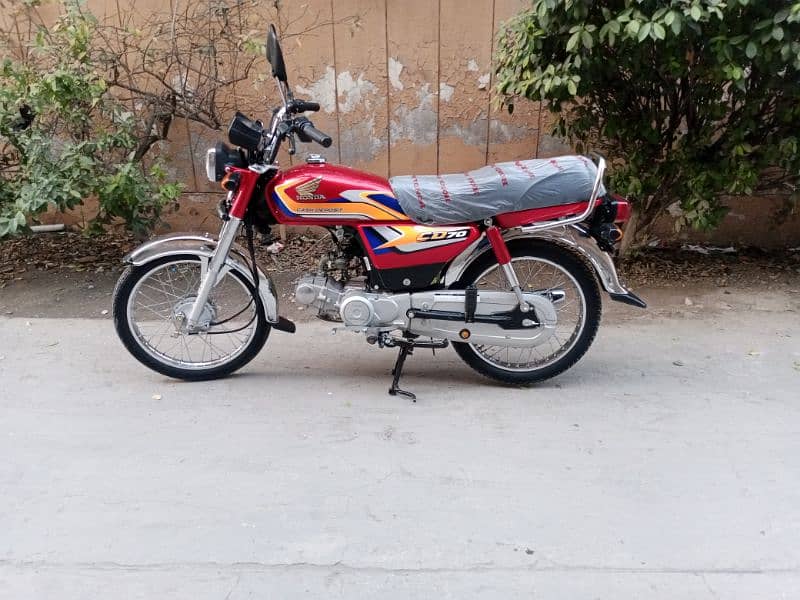 Honda CD 70 number b lgwa dia h 3