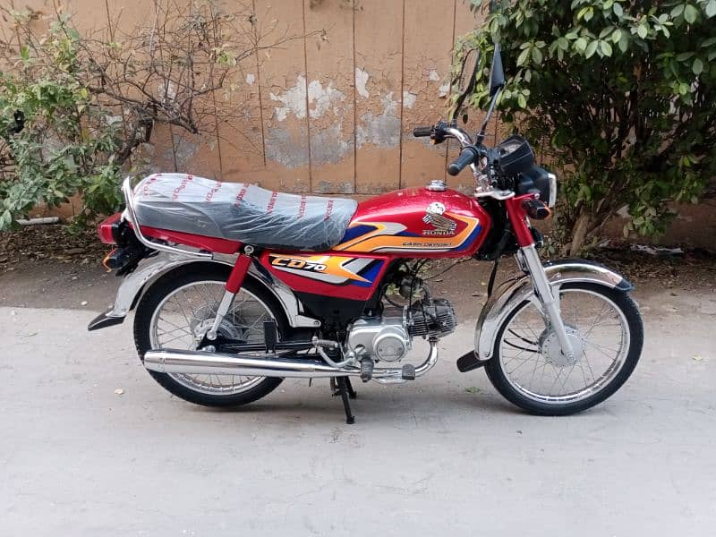 Honda CD 70 number b lgwa dia h 7