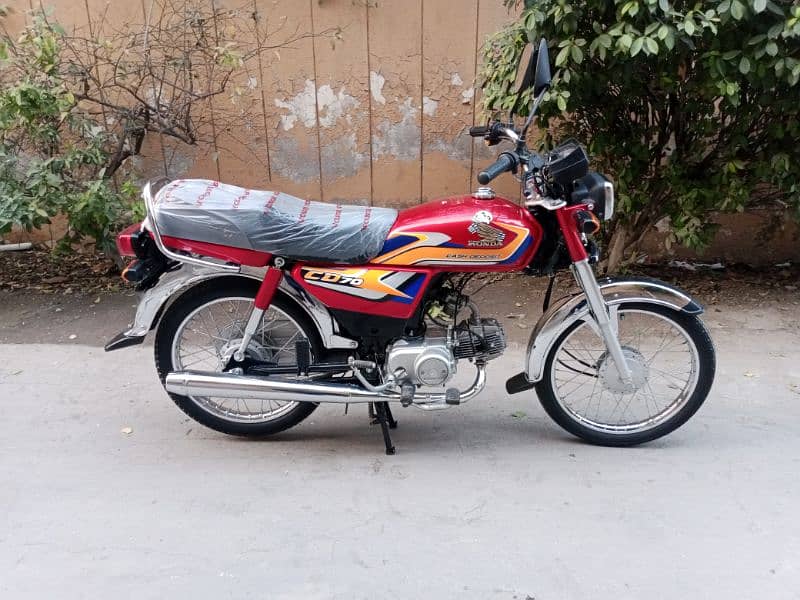 Honda CD 70 number b lgwa dia h 9