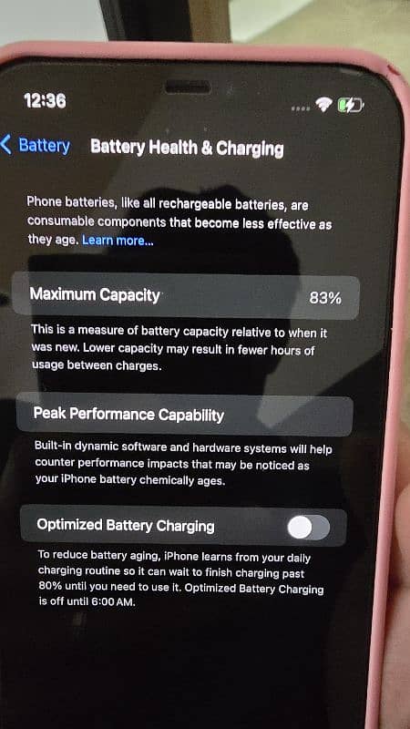 Iphone 12 Pro Max 256 GB Non PTA Dual Sim Battery Health: 83% 3