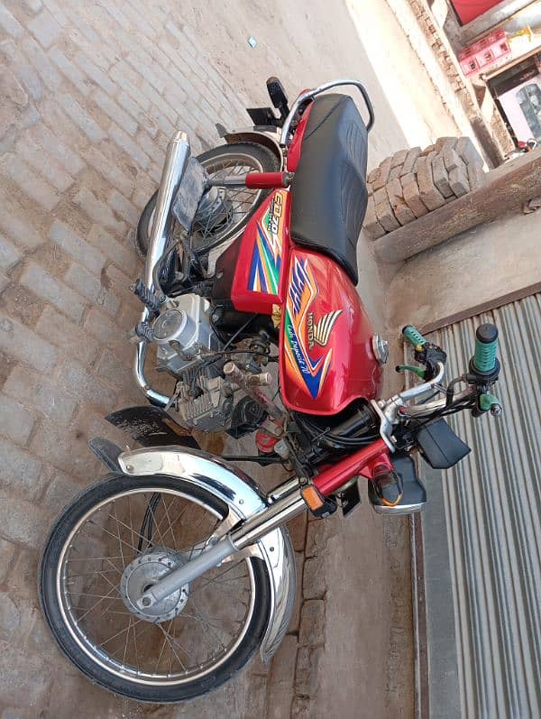 Honda cd 70bike model 2020 lush condition contact number 03038415067 1