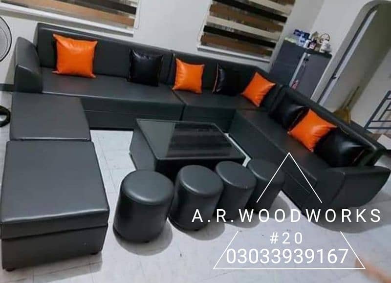 Sofa set /L. shape sofa /Sofa chairs 12