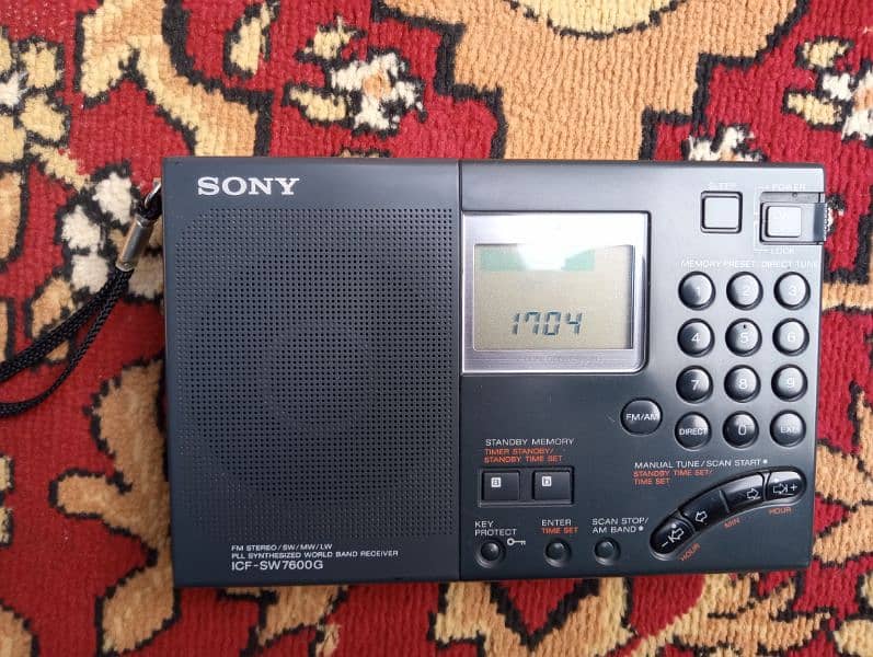 Sony radio ICF SW 7600G 0