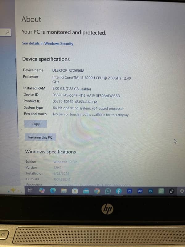 hp 820 g3 i5 6th generation for sale 6