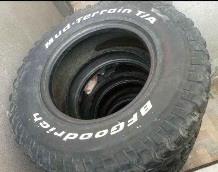 BF Goodrich mudterran T/A tyres 245/75r 16 for sale 2