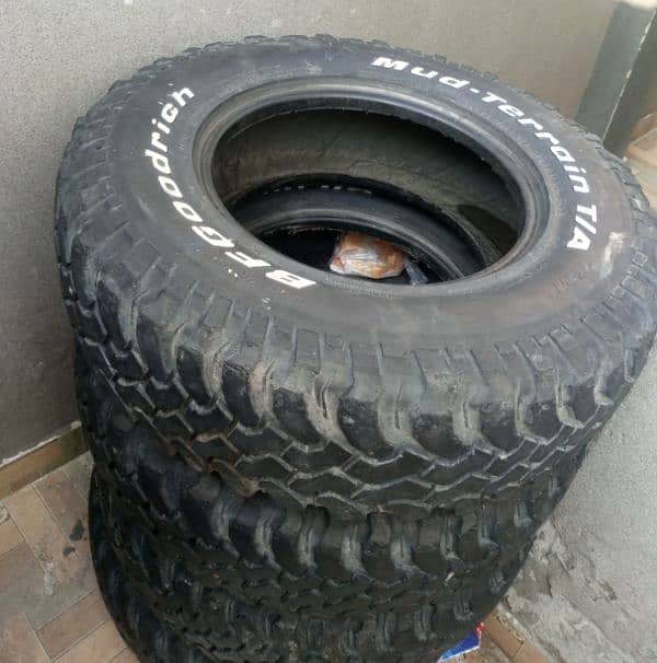 BF Goodrich mudterran T/A tyres 245/75r 16 for sale 4