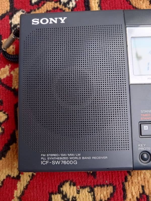 Sony radio ICF SW 7600G 12