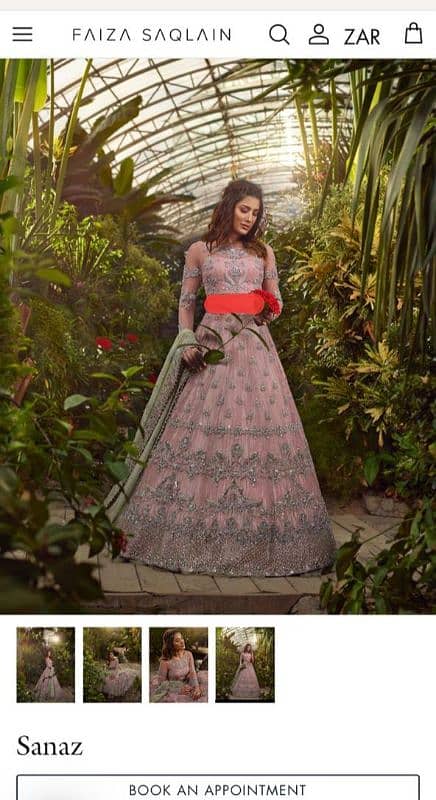 Sanaz by Faiza Saqlain (Bridal lehnga) 5