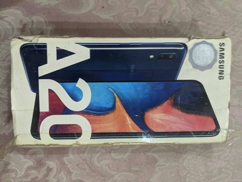 Samsung A20 With Box 9