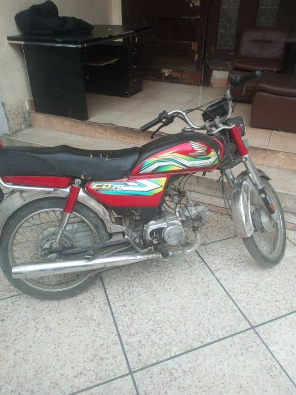 Honda CD 70 2024 model 3