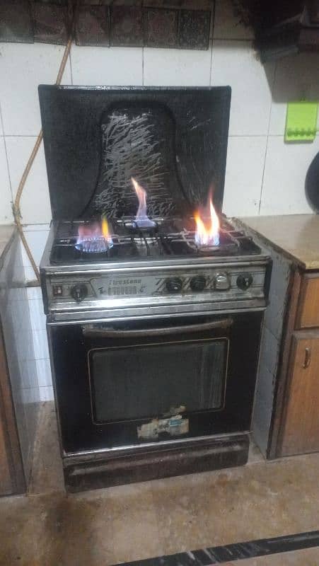 firestone 3 burns cooking range. . 3