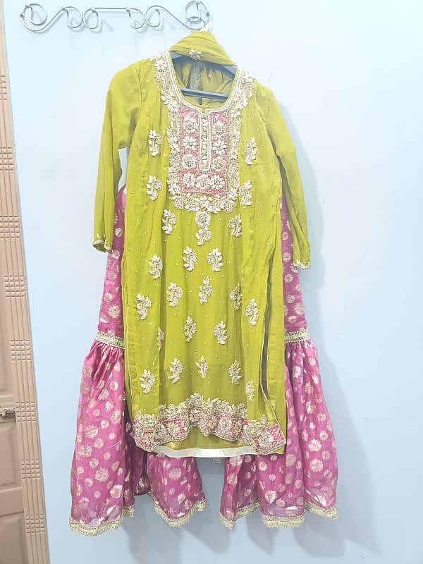 Mehndi dress 1