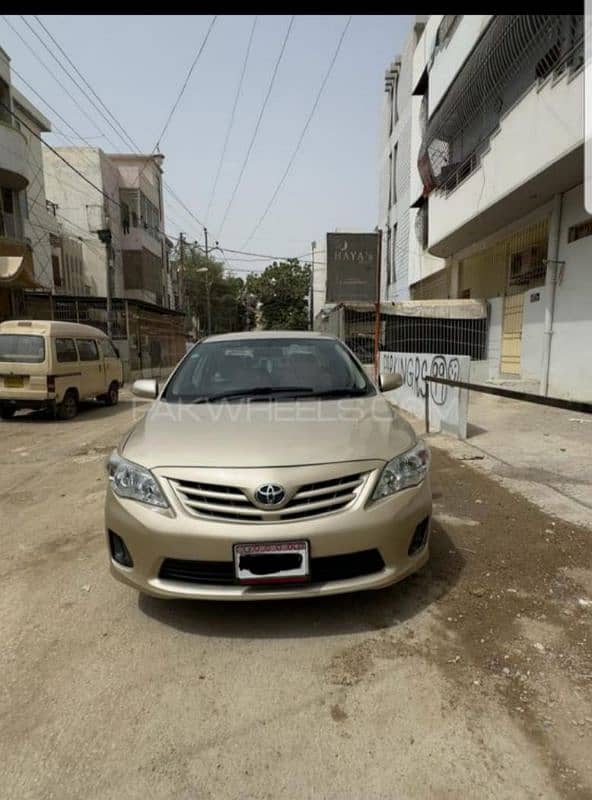 Toyota Corolla GLI 2012 0