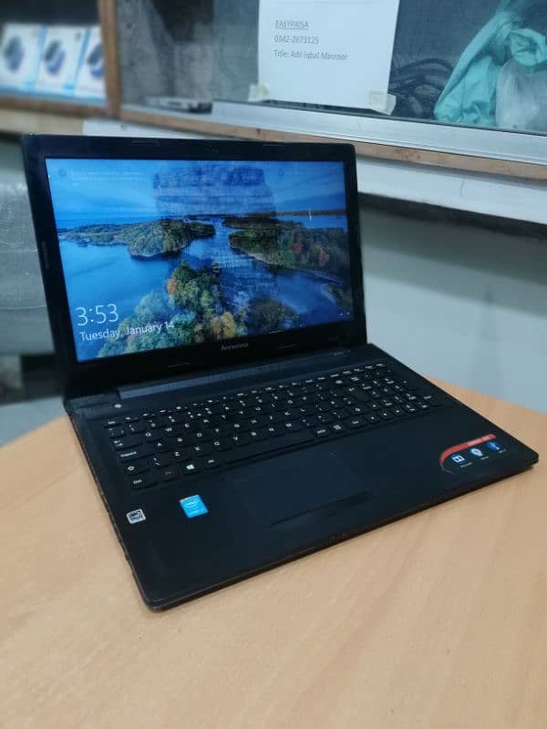 Lenovo G50-80 Corei7 5th Gen Laptop with numpad & 8/256 SSD 4