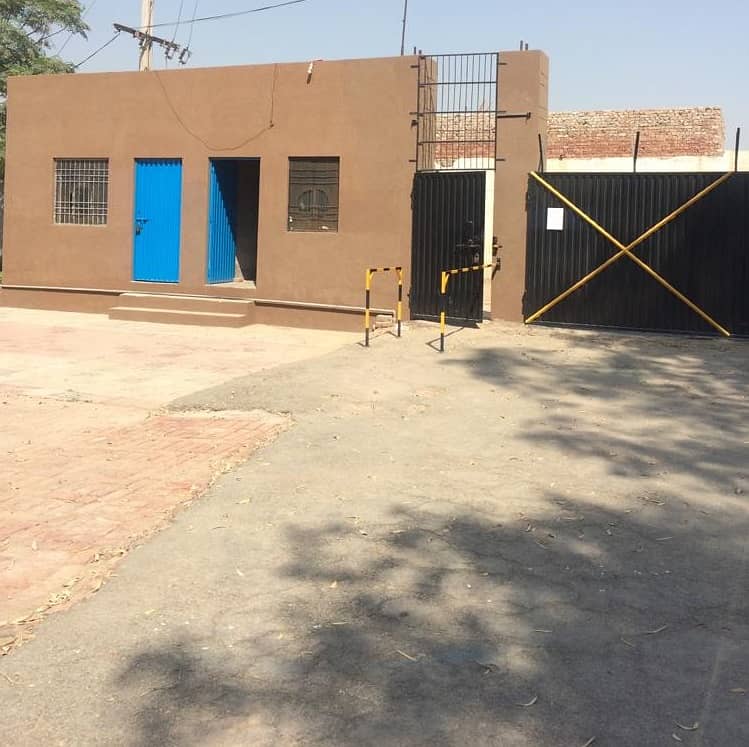 16 kanal Corner factory available for Sale on GT road near Kala Shahkaku Interchange Lahore 1