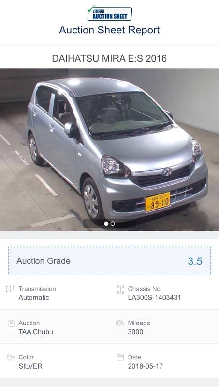 Daihatsu Mira L Package 11