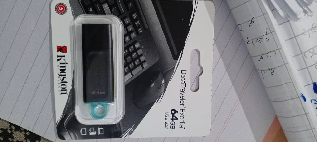 NEW 64 GB KINGSTON USB 2