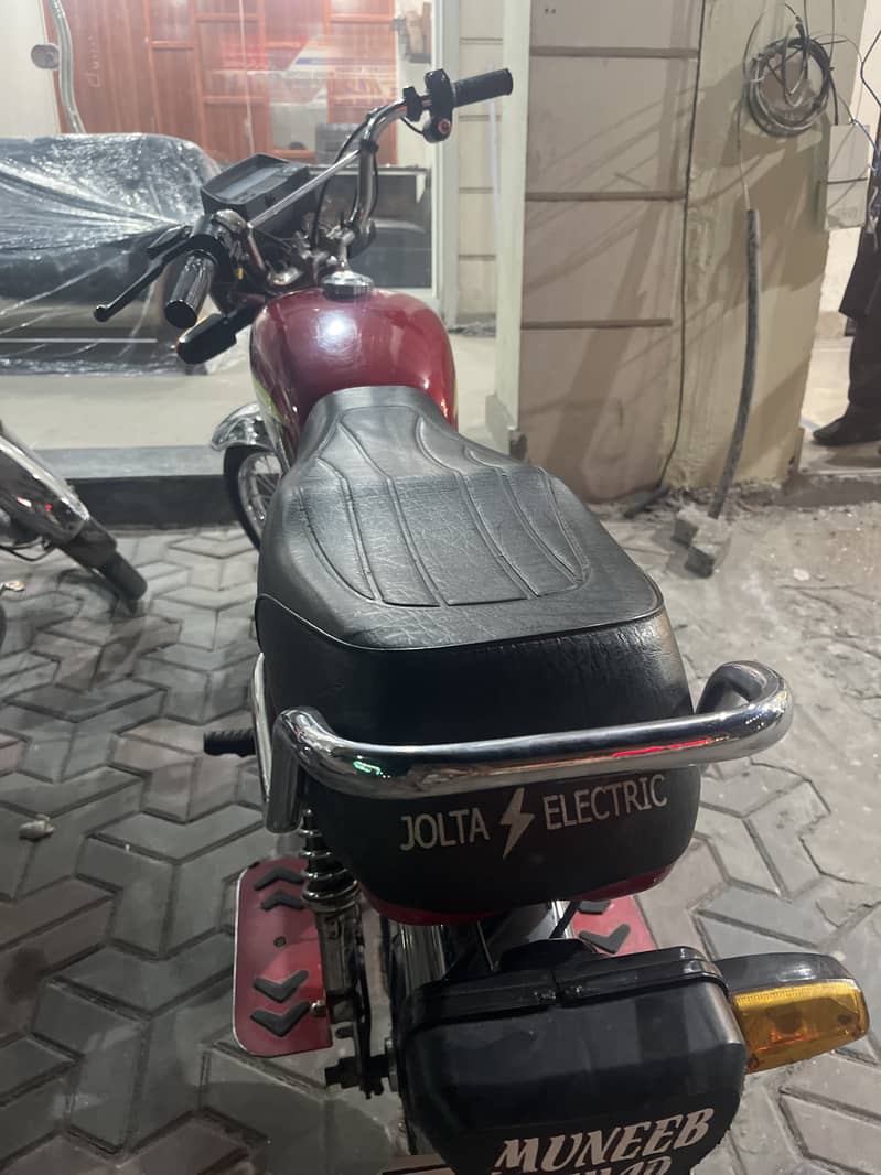 Jolta Electric bike New battery install 2