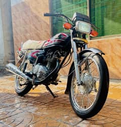 Honda 125 brand new condition home used