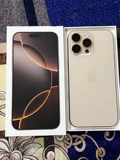 iPhone 16 pro max desert titanium 256go