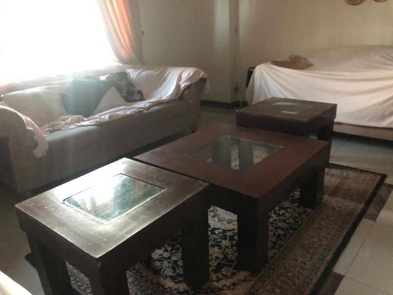 2 Center tables and two side tables. URGENT SALE!! 3