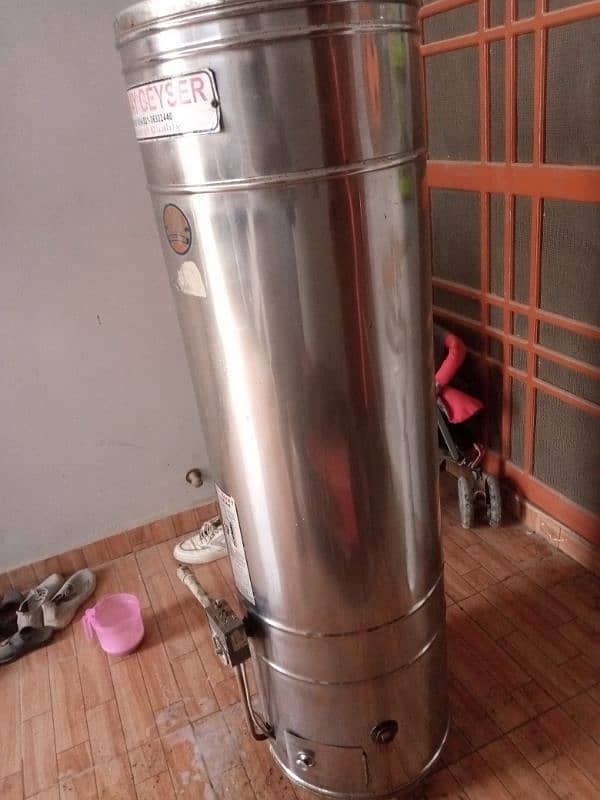 stainless steel gyser 2