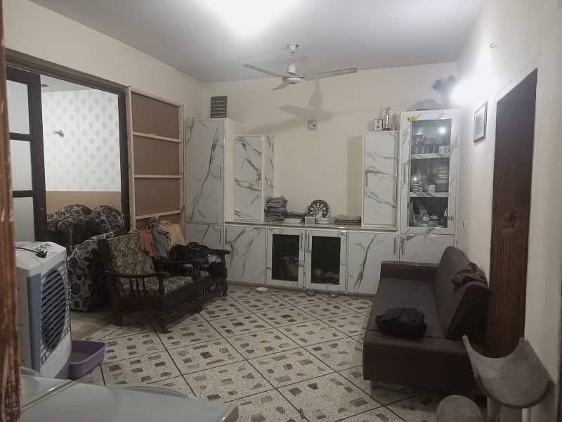 Lower portion with tile floor available for rent in allama iqbal town lahore 7