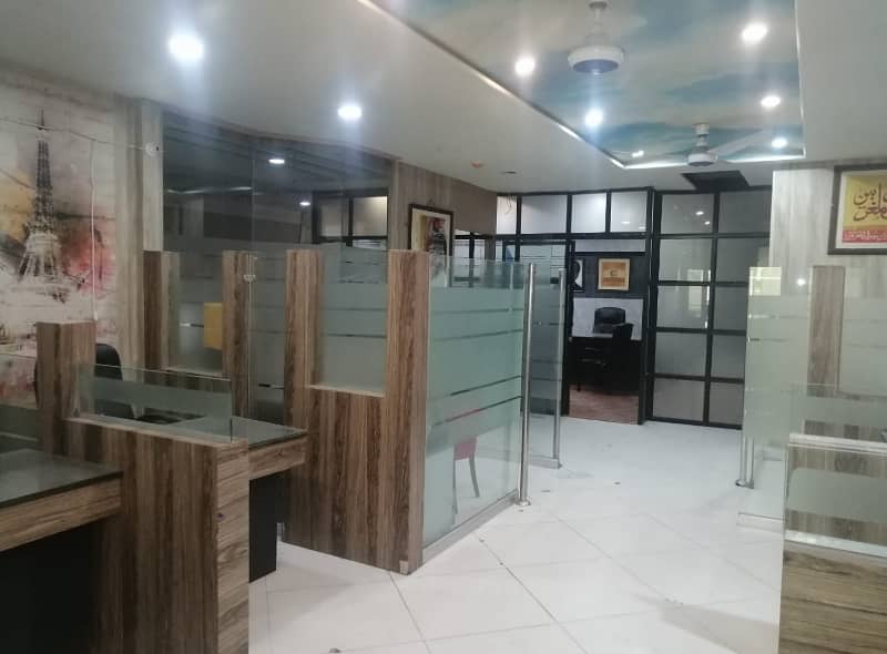 8 Marla First Floor Office Fully Furnished for Rent in DHA Lahore Phase 3 Y Block 2