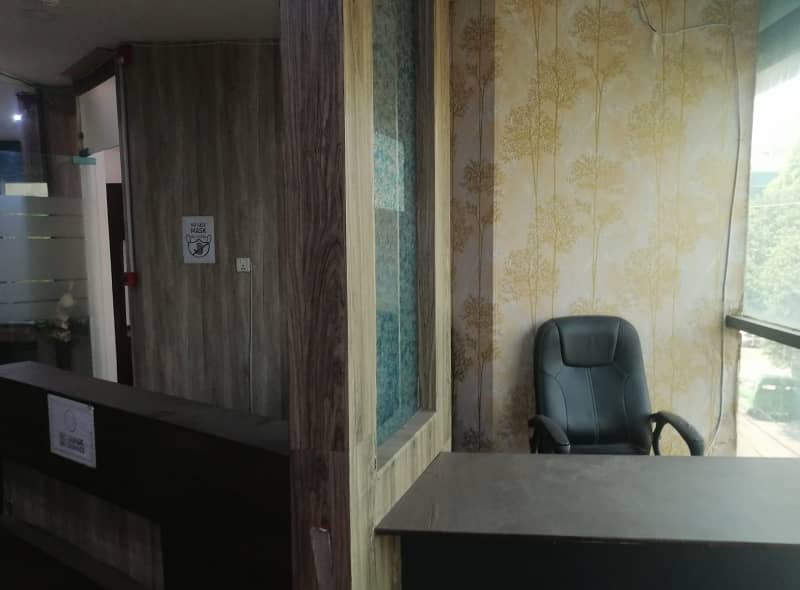 8 Marla First Floor Office Fully Furnished for Rent in DHA Lahore Phase 3 Y Block 8