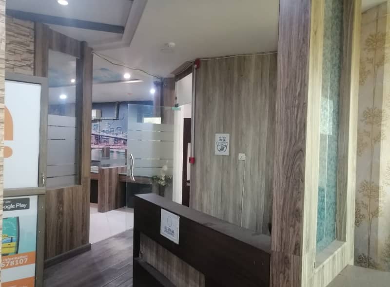 8 Marla First Floor Office Fully Furnished for Rent in DHA Lahore Phase 3 Y Block 11