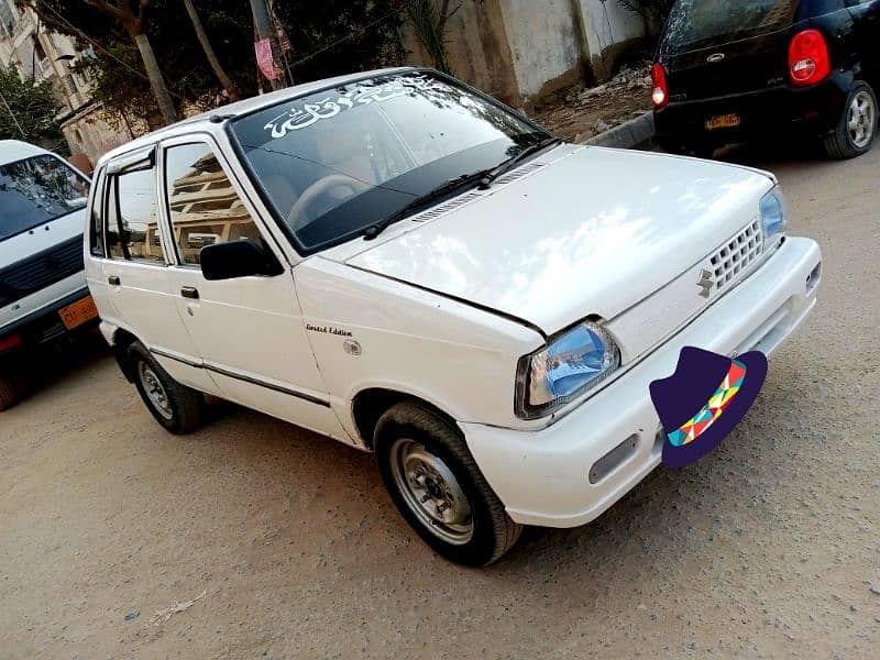 Suzuki Mehran VXR 1999 plus child ac mint condition 1