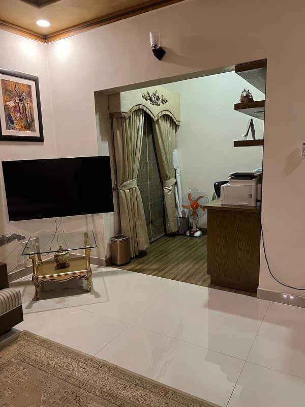 1 Kanal Ultra modern furnished ground portion available for rent in intellectual village 11