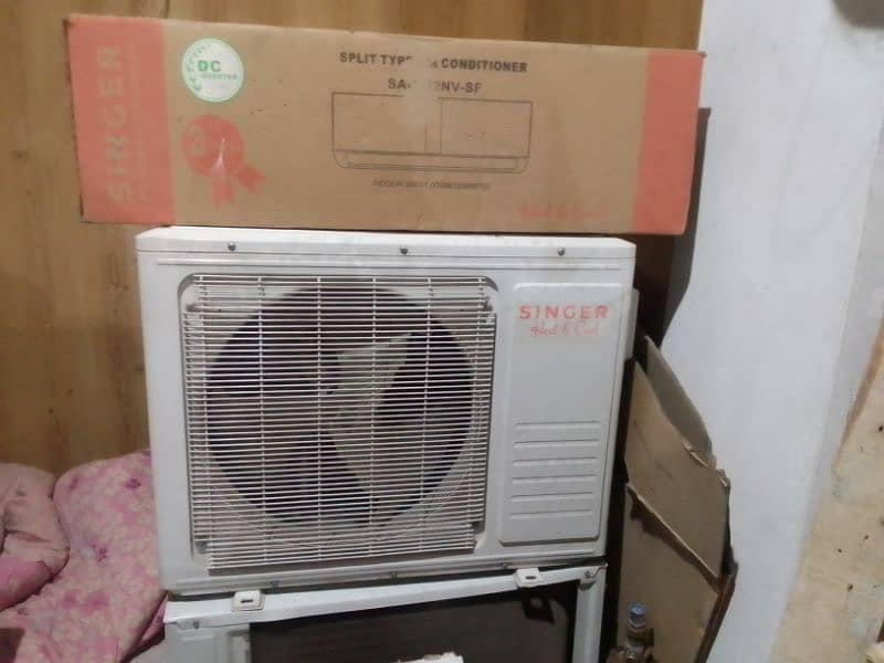 Singer   1 Ton DC   inverter . Whatsp pa  rbta krein. 2