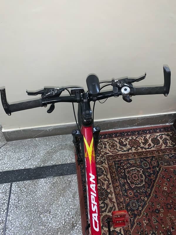 red colour caspian 26 inch Bicycle Mountain Cycle imported 2